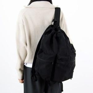 바이모스 빅스트링 보부상백팩 블랙