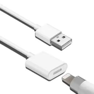 애플펜슬 1세대 호환 충전케이블 젠더 USB 타입 애플8핀 연장선