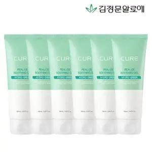[김정문알로에] 큐어 리알로에 수딩젤 150ml 6개
