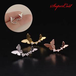 네일아트 커브형 꼬리달린 더블 나비파츠 3종 세트