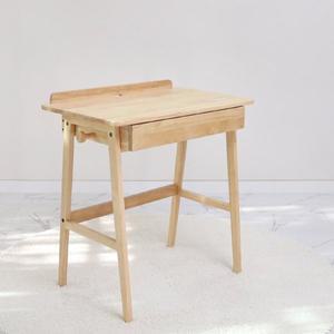 [핫트랙스]RON 원목 일자형 수납 책상 750