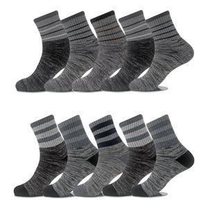 하니니스토어 [5+5켤레] 남자 면100% 통파일 랜덤 중목 스포츠 혹한기 작업용 등산 보온 방한 두꺼운 양말