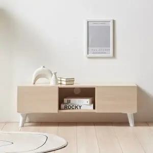 [인터데코]미니멀한 티비다이 원룸 거실장 KD529