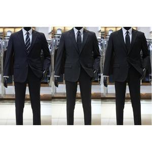 [바쏘](의정부점)NEW 신사 베이직 플래티넘 남성정장세트 슬림핏 3종 [ 블랙,차콜그레이,다크네이비 ]