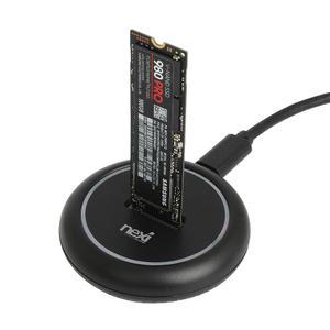 NVMe SSD DOCK M.2 하드독 리더기 C타입 USB 듀얼 단자 백업 /NVMe 도킹 스테이션 NX1347