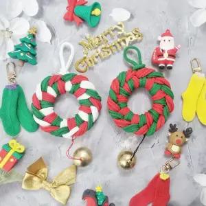 용화 업사이클링 양말목 크리스마스 도어벨 KIT