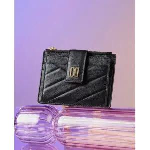 갤러리아 DCHO4E418BK 닥스 블랙 칼라일 패턴 골드 DD 카드지갑