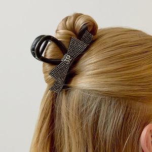 [장폴클라리쎄]JP 크리스탈 리본 집게핀 JP-23-361CC