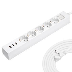 뉴잇 USB 과부하차단 멀티탭 5구, 5m, 1개