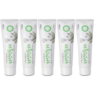 하얀민들레 치약(150gX5개)자일리톨 멘톨 프로폴리스