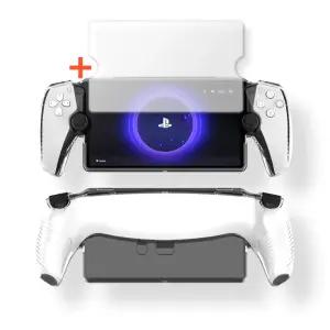 플레이스테이션 포탈 케이스 액정 강화유리 세트