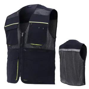 여름 망사 작업복 단체복 생활방수 자체제작 고급 작업조끼 V6