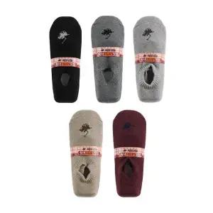 베벌리힐즈 폴로클럽 여자 페이크삭스 통파일 이중바닥덧신 발바닥 논슬립 로고 색상혼합 랜덤1