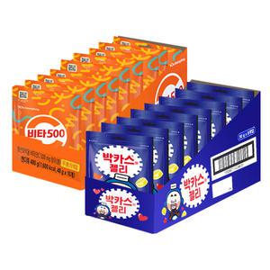 동아제약 박카스맛 젤리 50gx8개+비타500 젤리 48gx10개(총18개)