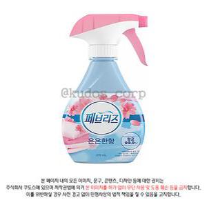 페브리즈 은은한 향 섬유 탈취제 370ml (용기형) x 12개 (한박스)