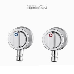 대림바스 슬림 납작수전 다이얼 세탁기 베란다 수도꼭지 1구 냉수 DL-G4243