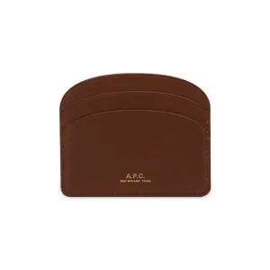 아페쎄 여성 하프문 브라운 카드지갑 PXAWV F63270 CAD