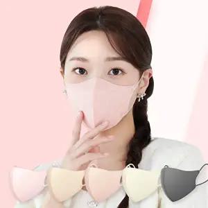 [클라 라이프케어][100매]클라 슬림핏 라이트 KF94 새부리형 컬러마스크 대형/중형/소형