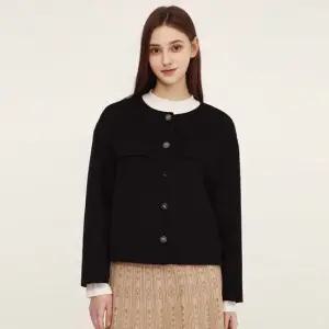 [XIX] 캐시미어 라운드넥 핸드메이드 자켓_XIJHD4T01W