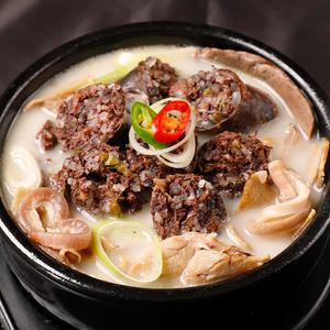 [참도깨비] 순살고기 듬뿍 백암 고기순대국640g X4팩