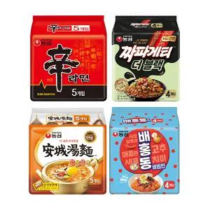 신안배짜블(신라면5입,안성탕면5입,배홍동4입,짜파블랙4입)