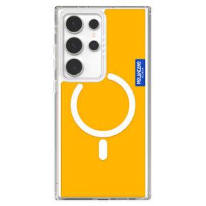 모란카노 갤럭시 S24 플러스 울트라 크리스탈 컬러 맥세이프 투명 하드 케이스