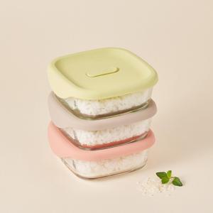 락앤락 바로한끼 밥용기 라이트 320ml 3P / 전자레인지 냉동밥 보관 용기