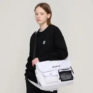 로아드로아 허쉬 메쉬 포켓 크로스 메신저백 (화이트)