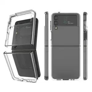 국산 꽉 잡아주는 갤럭시 Z플립4 F721N Z플립3 F711N 투명 젤리 케이스 범퍼