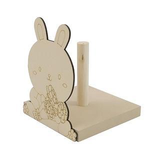 토끼 MDF 휴지홀더