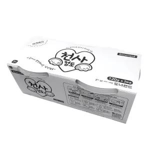 도너랜드 천사점토 지점토 120g, 흰색, 2개