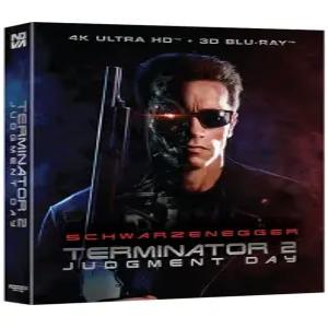 BLU-RAY DISC - 터미네이터 2  심판의 날 4K UHD+3D BD 풀슬립   TERMINATOR 2  JUDGMENT DAY