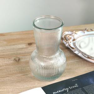 [조아트]인테리어 유리 테이블 화기 꽃병 꽃장식 포드라그화병