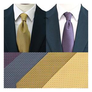 남성 반광 모노 모자이크 클래식 8Cm 정장 넥타이 4color