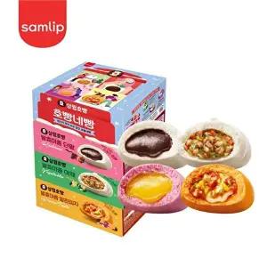 [삼립]삼립 4가지맛 모두 맛보는 호빵네빵 12입 1박스 외(호빵네빵/단팥/야채/피자)