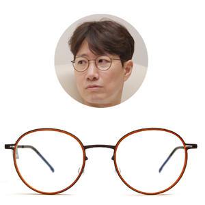 피오비노안경테 가벼운 라이텐 LT51 조우종 연예인 티타늄안경 이안옵틱 POVINO