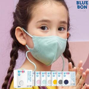 스트랩 일체형 중형 50매 새부리형 블루본 아이노우 마스크 코지업 주니어