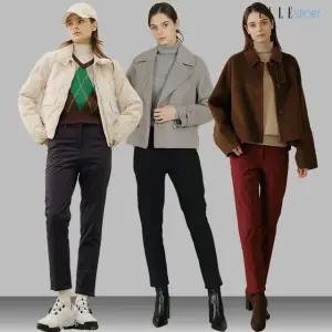 [엘르 스포츠]ELLE SPORT 여성 보아퍼 방풍팬츠3종