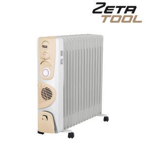 제타툴 라디에이터 15핀 ZET-120-15TF 송풍 전기 겨울 난방 가정용 사무실 욕실 화장실 방열기 온도조절