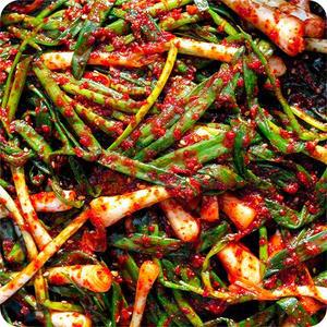 전라도 파김치 국산 맛있는 1kg