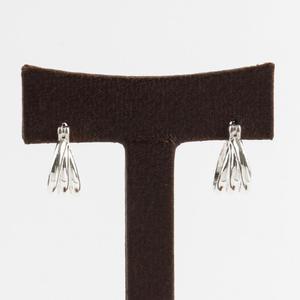 레이어드이어링 링모양 금색 은귀걸이 원터치