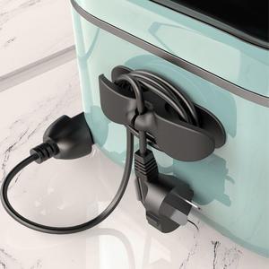 붙이는 충전기 선 정리 인터넷 줄 코드 콘센트 노트북 감개 클립 전선 벽고정 책상 티비 랜선 홀더 걸이