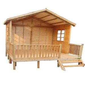 통나무집 나무 조립 이동식 정원 야외 트리하우스 홈스테이 목조주택