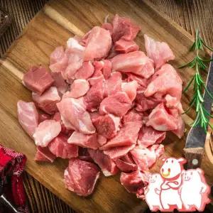 [삼형제고기] 1등급 한돈 찌개용 모듬 고기 냉장 1kg x 2팩