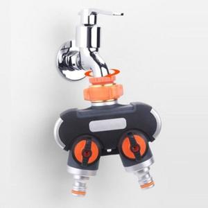 [기타]다용도 수압조절 커넥터 2구 수도분배기 수도꼭지 (WFGW15A)