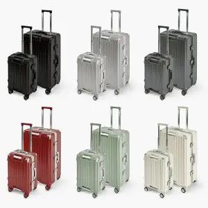 [프롬헤븐]트리팩 러프 100% PC 기내용 캐리어 중형 대형 수화물 여행용 캠핑 알루미늄 프레임 케리어