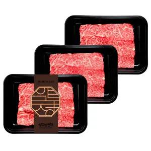 1++등급 투뿔 한우 살치살 600g (200g×3팩) 냉장 구이용 스테이크 특수부위 국내산 마장동 정육 프리미엄 캠핑·홈파티 선물용 소고기 설 추석 명절 선물 세트