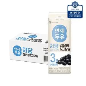연세두유 저당 검은콩 고칼슘 190ml 24팩