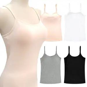 [하프클럽/마이핏]끈 브라탑나시 브라런닝 캡 내장 나시 모달 캐미솔