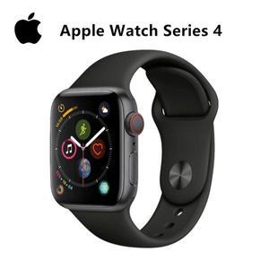 Apple Watch 4 스페이스 알루미늄 및 블랙 밴드(리뉴얼)